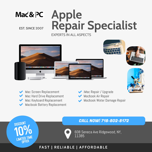 Cell Phone Store «Mac & PC Wireless», reviews and photos, 608 Seneca Ave, Ridgewood, NY 11385, USA