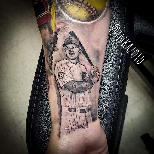 Explore shoulder cap tattoo ideas, creative tattoo ideas in Kingsport, available at Ink-a-zoid Tattoos & Piercings