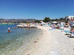 Okrug Gornji IV beach'in fotoğrafı birden fazla geniş koy ile birlikte