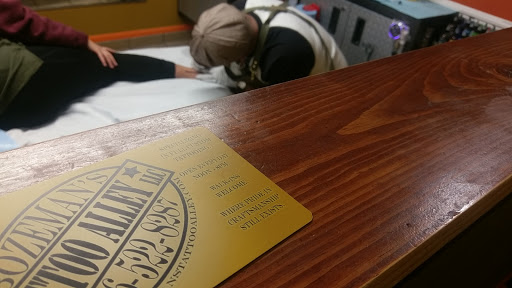 Explore dad daughter tattoo ideas, creative tattoo ideas in Bozeman, available at Bozemans Tattoo Alley LLC