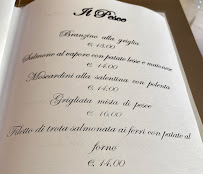 Menu du Ristorante Palanca à Almenno San Salvatore