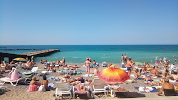 Foto van Skif beach en de nederzetting
