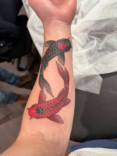 Explore eternal love tattoo ideas, creative tattoo ideas in New York, available at CJ Tattoo