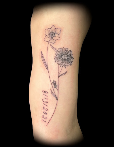 Explore fourth wing tattoo ideas, creative tattoo ideas in Foley, available at Symbolic Ink Tattoo Studio