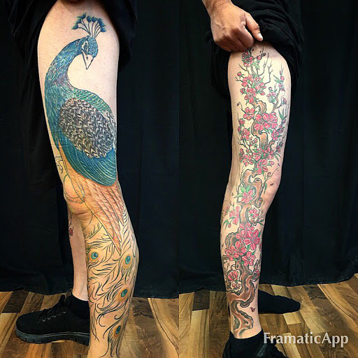 Explore female tattoo ideas for lower back, creative tattoo ideas in Peoria, available at Iron Key Tattoo Studio Inc.