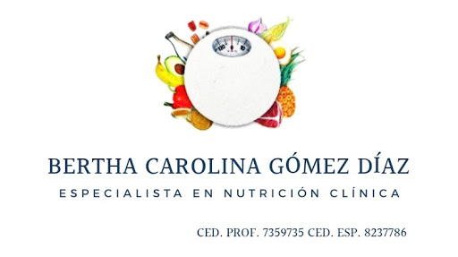 Nutriologa Bertha Carolina Gómez Díaz en Tijuana