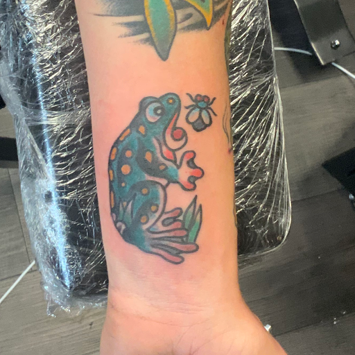 Explore lower arm sleeve tattoo ideas, creative tattoo ideas in Silver City, available at Independent Ink Tattoo