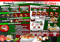 Restaurant italien Presto Di Pasta&Pizza à Vesoul (la carte)