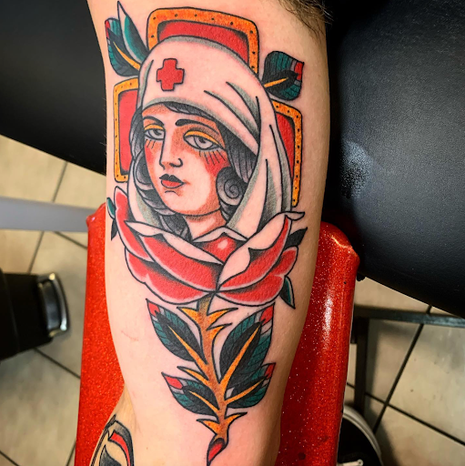 Explore female supernatural tattoo ideas, creative tattoo ideas in Wahiawa, available at American Made Tattoo