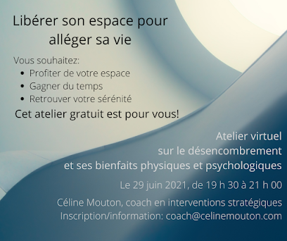 Céline Mouton, coach en interventions stratégiques