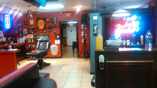 Explore chest piece tattoo ideas for guys, creative tattoo ideas in Odessa, available at Evil Ink Tattoo