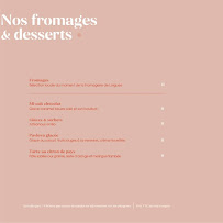 Carte du Vigna Restaurant Panoramique - Cuisine Méditerranéenne par Valentine Davase à Lorgues