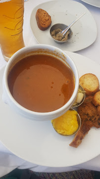 Soupe de potiron du Restaurant de spécialités provençales Chez Madie Les Galinettes à Marseille - n°20