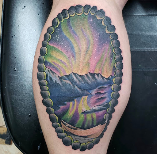 Explore leatherface tattoo ideas, creative tattoo ideas in Kenosha, available at Kenosha Tattoo Company