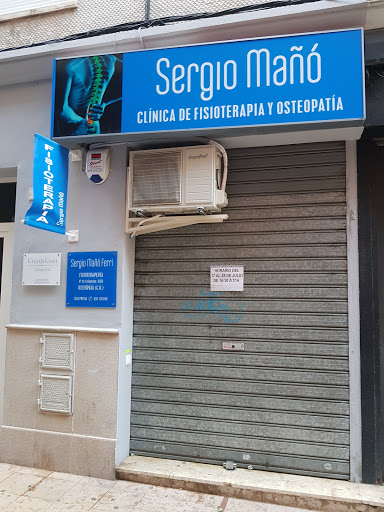 puertas automaticas Sergio Maño, Fisioterapeuta Ósteopata en Gandia