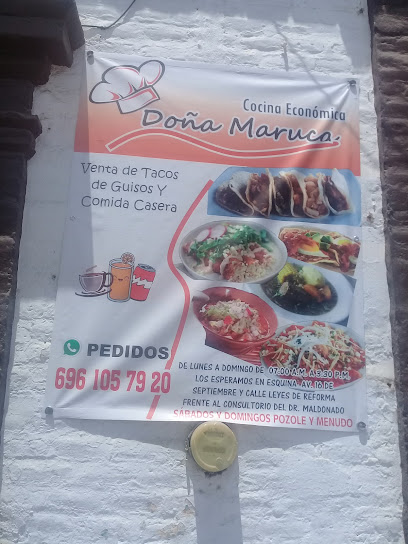 Cocina Economica Doña Maruca - Av. Pte. 3 s/n, Centro, 82700 La Cruz, Sin., Mexico