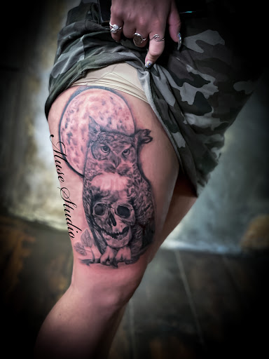 Explore halloween flash tattoo ideas, creative tattoo ideas in Jefferson, available at Muse Studio Art & Tattoos (Private Studio)