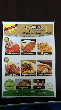 MASSALA - Resto Indien à Creil menu