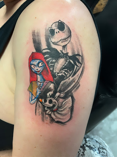 Explore back tattoo ideas men, creative tattoo ideas in Seymour, available at American Gypsy Tattoo Corp.