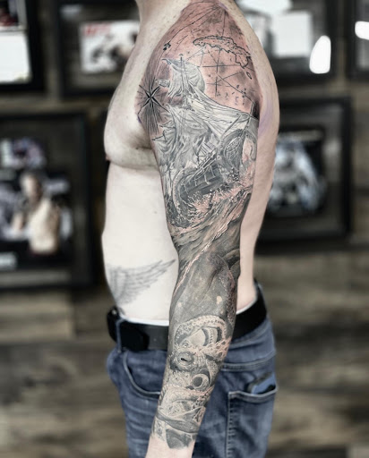 Tattoo Shop «Black Rose Tattoo Shop», reviews and photos, 3300 W Hillsboro Blvd, Deerfield Beach, FL 33442, USA