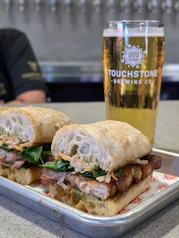 Craft beer at a brewery in Sacramento California