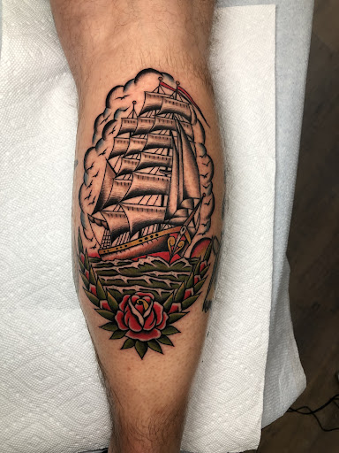 Explore dollar sign tattoo ideas, creative tattoo ideas in Oakwood, available at Victory Tattoo Co