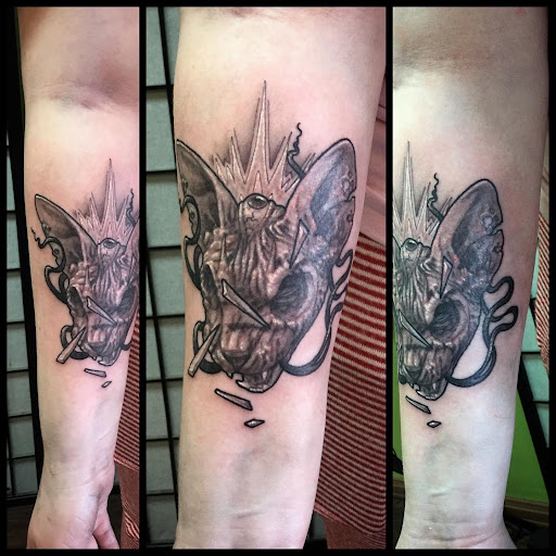 Explore tattoo ring ideas, creative tattoo ideas in Saint Albans, available at 181 Tattoo