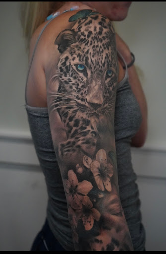 Explore lucky penny tattoo ideas, creative tattoo ideas in Farmingville, available at LizArt Ink tattoo
