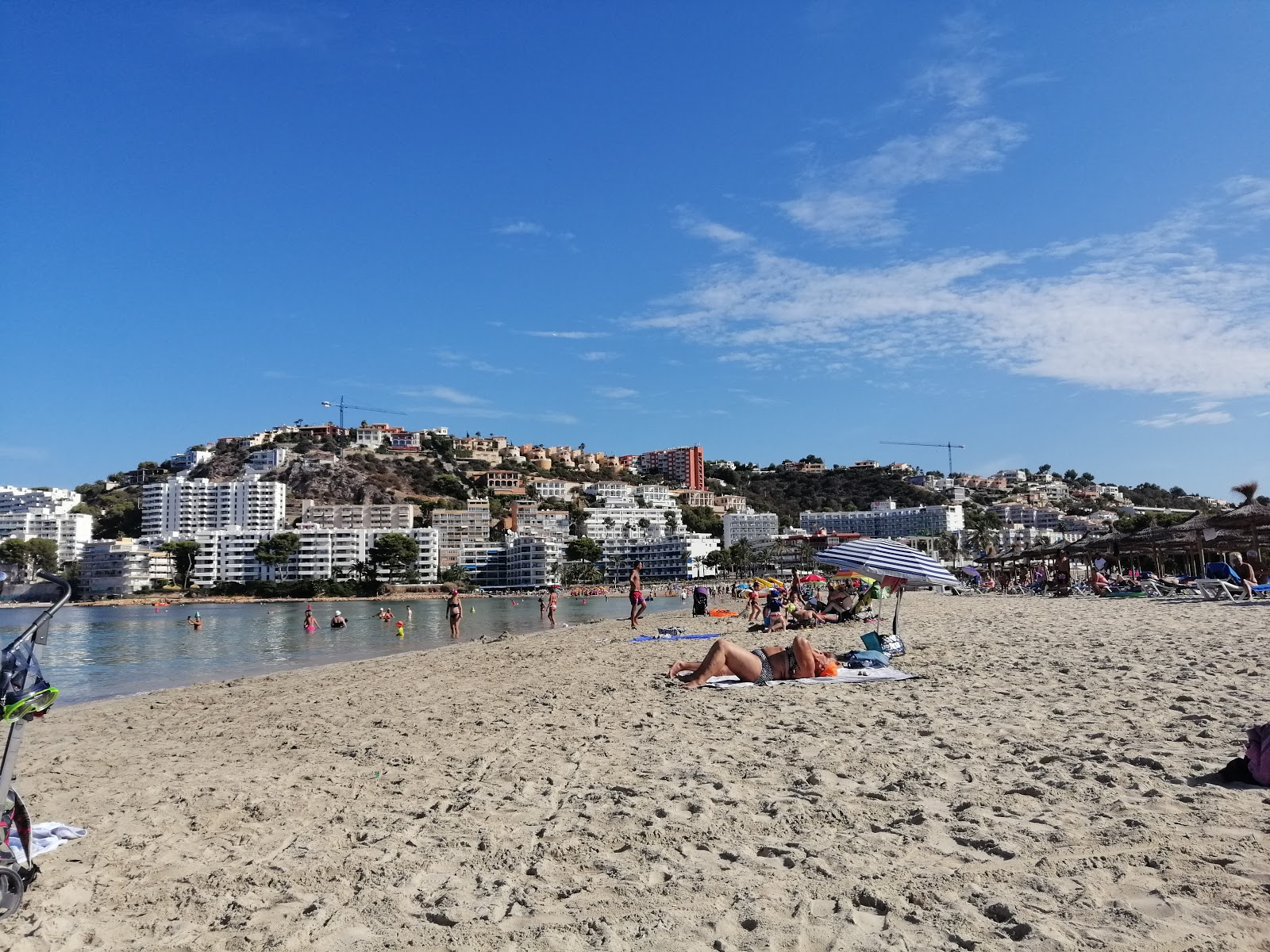 Valokuva Playa Santa Ponsaista. ja asutus