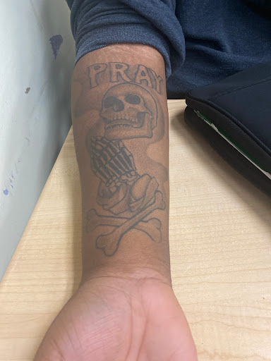 Explore stick poke tattoo ideas, creative tattoo ideas in Roanoke, available at Black Caesar Tattoos & Piercings