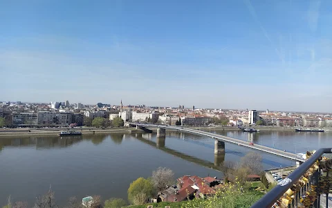 Petrovaradin fortress walls viewpoint image