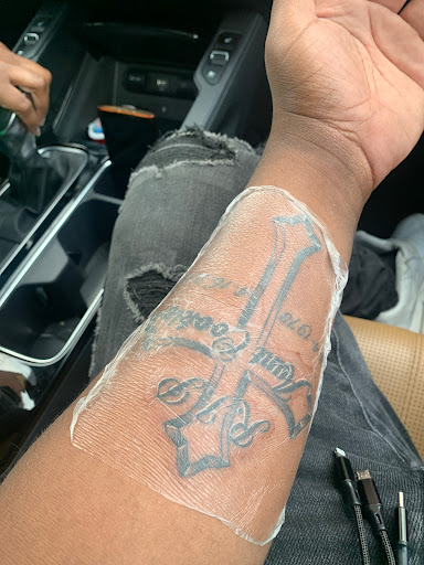 Explore cosmetology tattoo ideas, creative tattoo ideas in Arlington, available at Urbans Tattoo & Piercing Studio