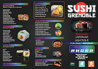 Menu / carte de SUSHI GRENOBLE à Grenoble