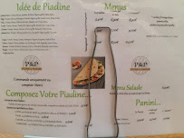 Menu / carte de Piadine & Pancake à Dijon