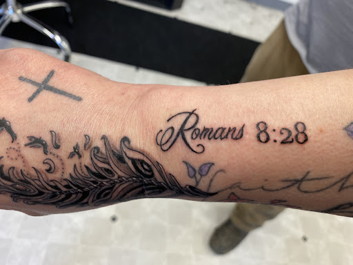 Explore 2 sons tattoo ideas, creative tattoo ideas in Orland, available at K1LL3R ARTW0RK