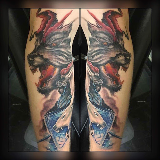 Explore xenomorph tattoo ideas, creative tattoo ideas in Savannah, available at Tatlyfe Studios