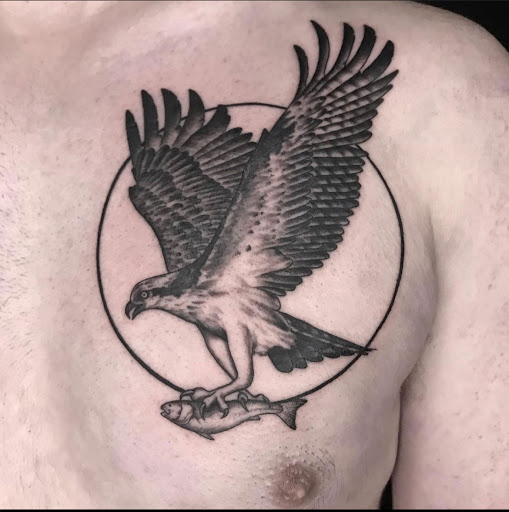 Explore nautical compass tattoo ideas, creative tattoo ideas in Charlotte, available at Canvas Tattoo & Art Gallery