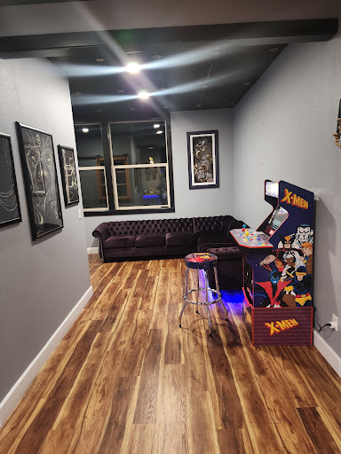 Explore sleeve tattoo fill in ideas, creative tattoo ideas in West Linn, available at Dead Gods Tattoo