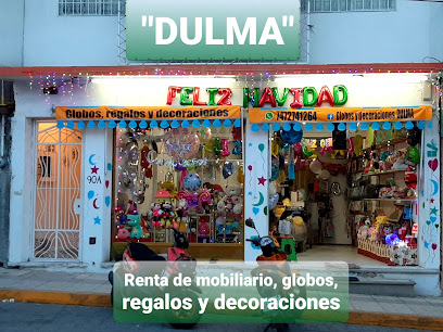 DULMA Renta de mobiliario, globos, regalos y decoraciones para fiestas.