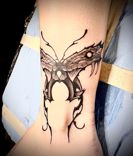 Explore dad daughter tattoo ideas, creative tattoo ideas in Stevens Point, available at Black Rabbit Tattooing