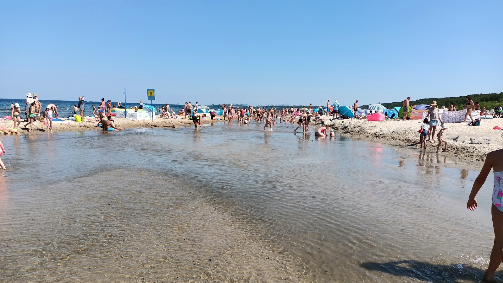 Φωτογραφία του Jelitkowo Beach II με επίπεδο καθαριότητας πολύ καθαρό