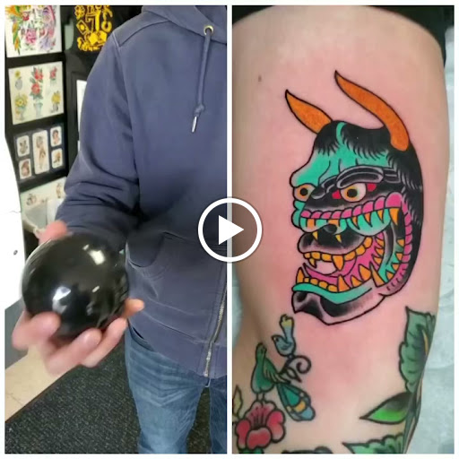 Explore tattoo ideas female thigh, creative tattoo ideas in Libertyville, available at Lucky Seven Tattoo