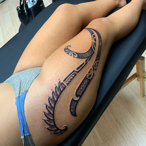 Explore raven tattoo ideas, creative tattoo ideas in Hilo, available at Native Flesh Tattoo