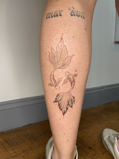 Explore skeleton tattoo ideas, creative tattoo ideas in Towson, available at Layer 3 Collective