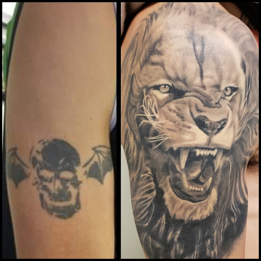 Explore grateful tattoo ideas, creative tattoo ideas in Burlington, available at Inferno Ink Tattoo & Body Piercing Studio