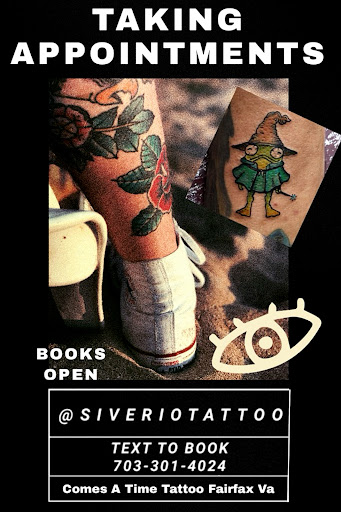 Explore poison ivy tattoo ideas, creative tattoo ideas in Fairfax, available at Comes A Time Tattoo