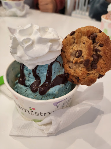 Cookie monster ice cream
