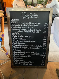 Chez Delphine à Paris menu