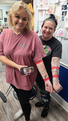 Explore leather tattoo ideas, creative tattoo ideas in Mc Kees Rocks, available at Triumphant arts tattoo studio