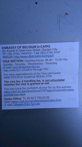 Embassy of The Kingdom of Belgium